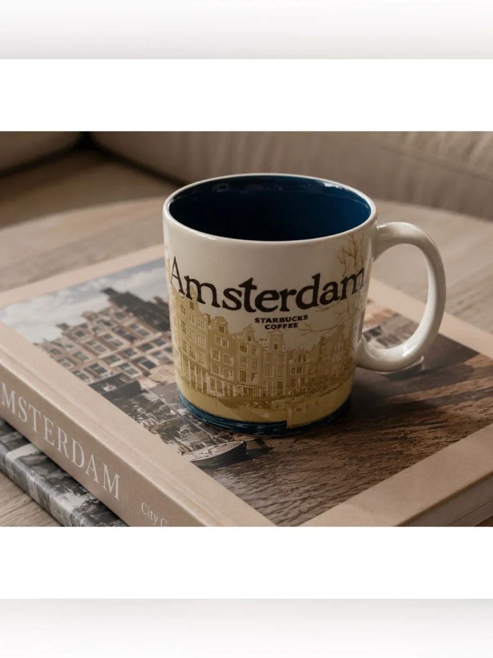 Starbucks AMSTERDAM Coffee Mug Cup Global Icon Collector Series ~16 Oz ~ New